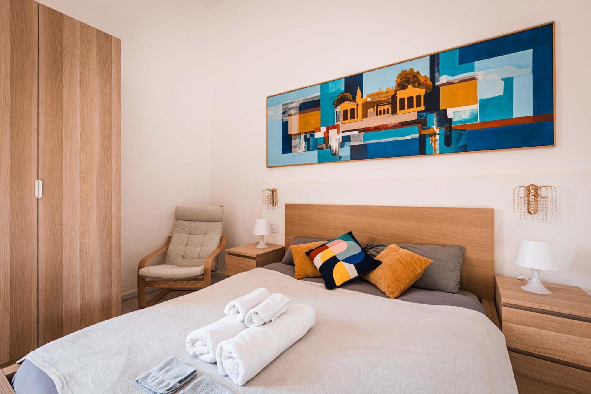 5Min From Citta Alta Chic Bergamo City Apartment Bagian luar foto